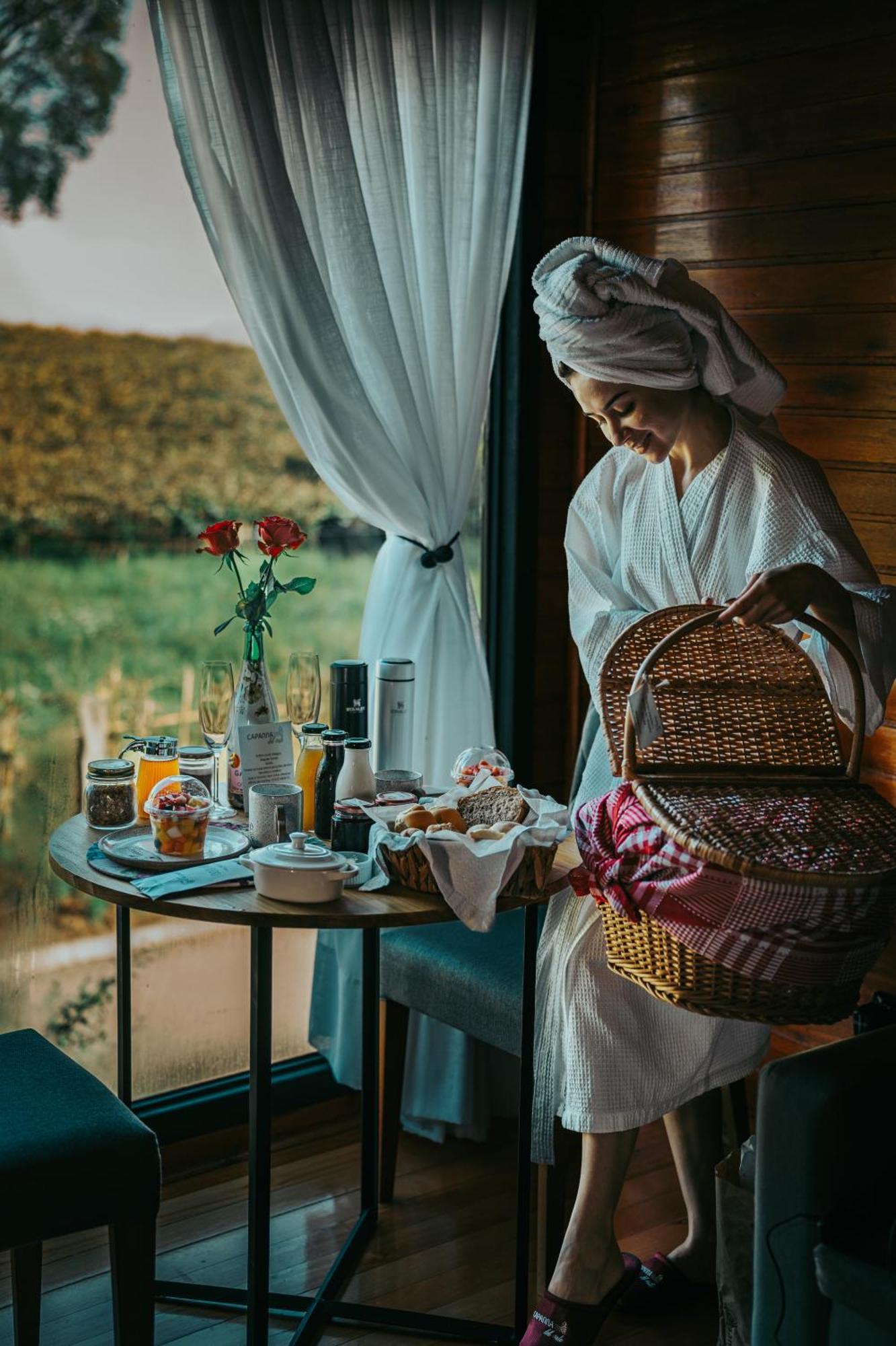 Capanna Del Vale - Um Refugio No Vale Dos Vinhedos Com Experiencia Exclusiva De Degustacao Na Vinicola Dom Candido 本图贡萨尔维斯 外观 照片