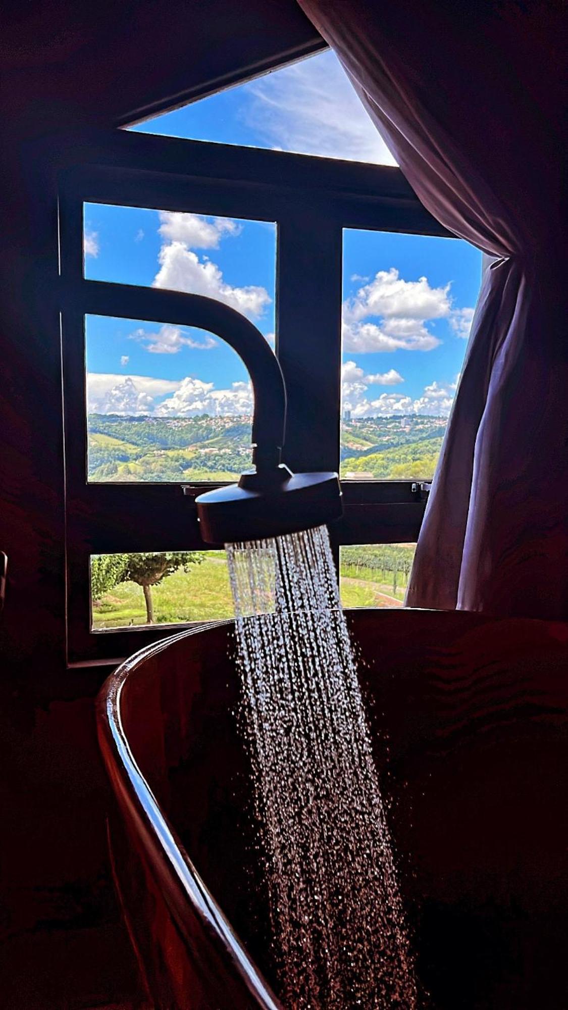 Capanna Del Vale - Um Refugio No Vale Dos Vinhedos Com Experiencia Exclusiva De Degustacao Na Vinicola Dom Candido 本图贡萨尔维斯 客房 照片
